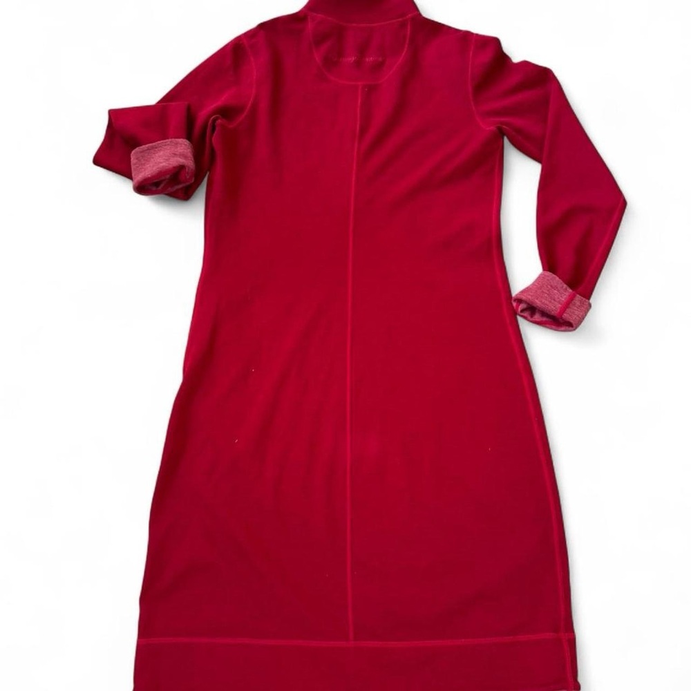 Tommy Bahama Red Long Sleeve Reversible Dress - Picture 5 of 8